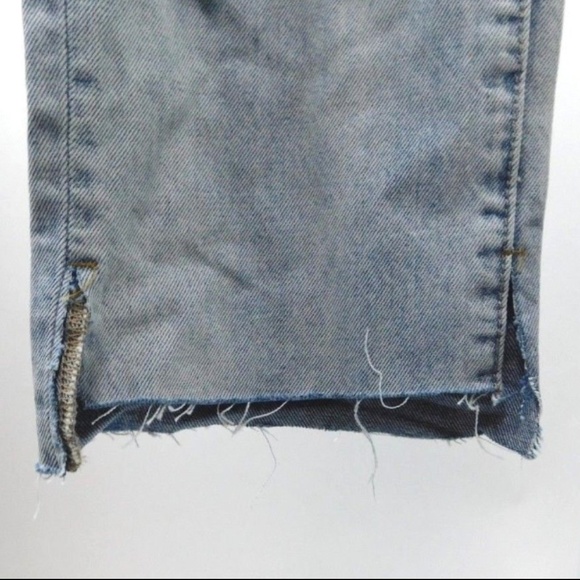 ONE x One Teaspoon Hooligan Trashed Bleached Crop - Picture 8 of 8